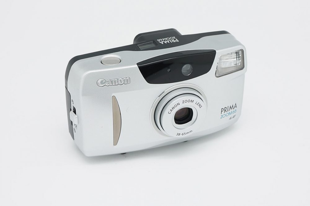 Camara analogica canon prima zoom 65 front