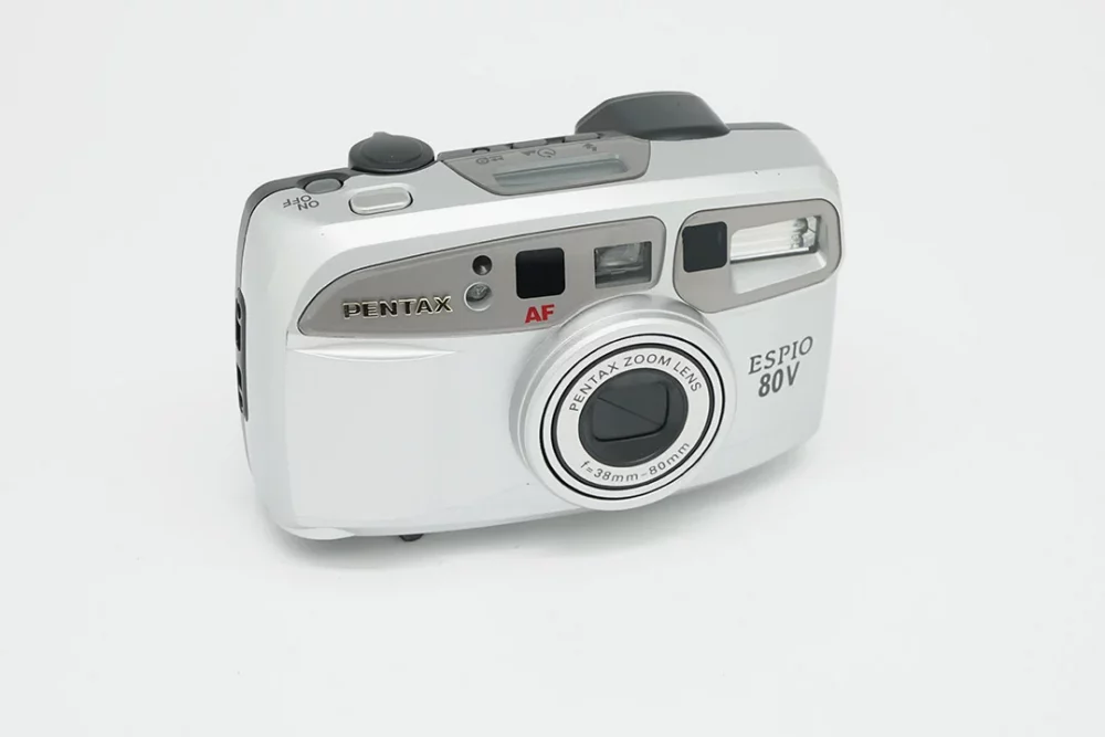 Camara analogica pentax espio 80 v frontal