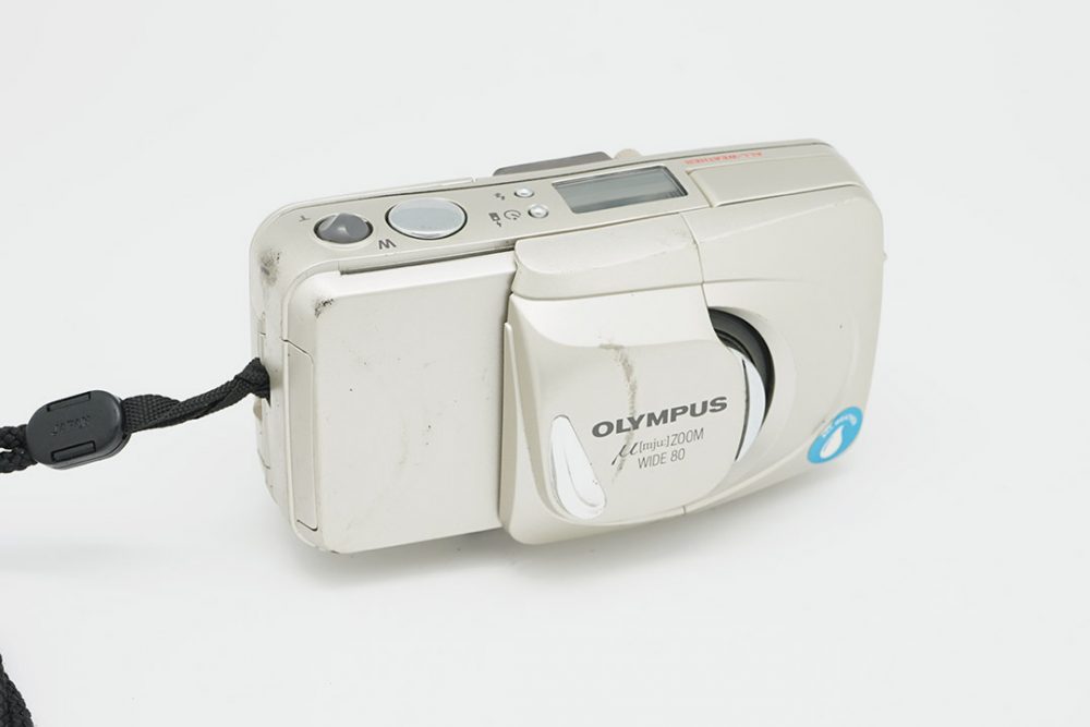 Olympus mju zoom wide 80 frontal